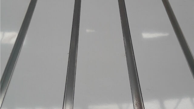 MDF Ranurado con aluminio precios